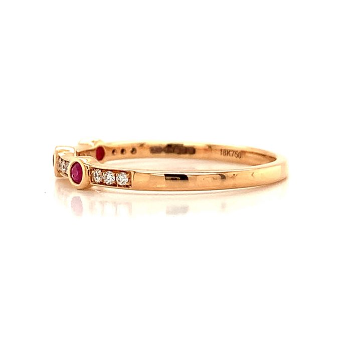 Ruby and Diamond Eternity Ring