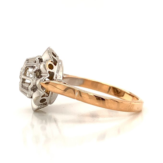 Vintage Diamond Solitaire Ring