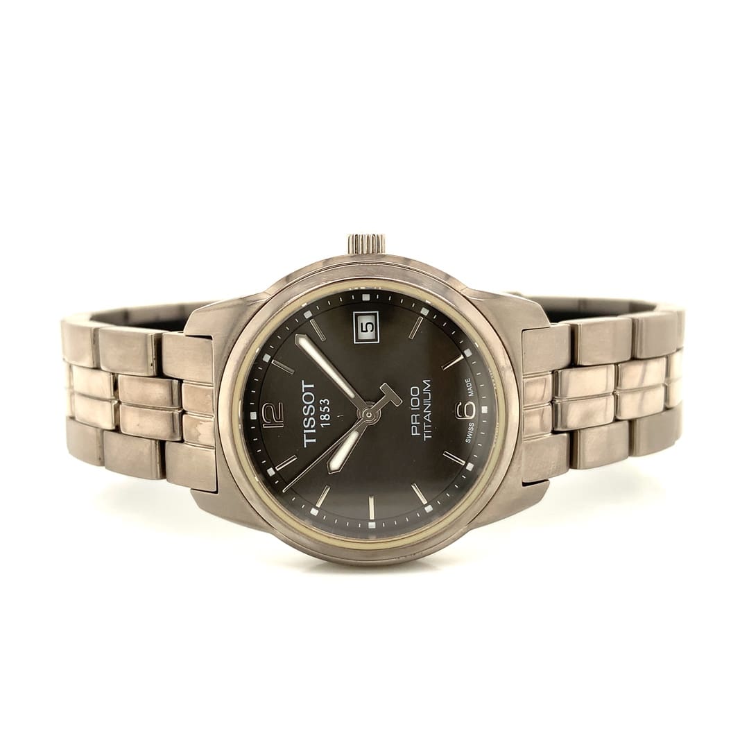 Tissot PR100 Titanium Ladies Watch