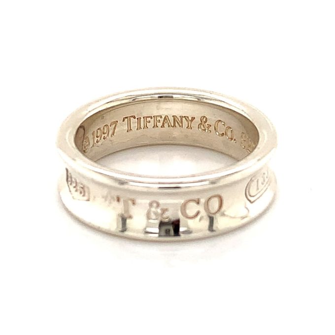 Tiffany & Co. 1837 Silver Band Ring