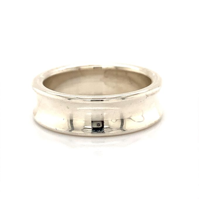 Tiffany & Co. 1837 Silver Band Ring