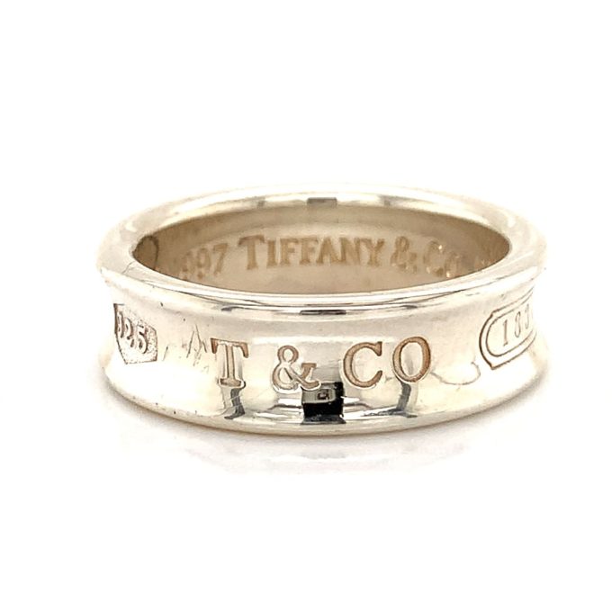 Tiffany & Co. 1837 Silver Band Ring