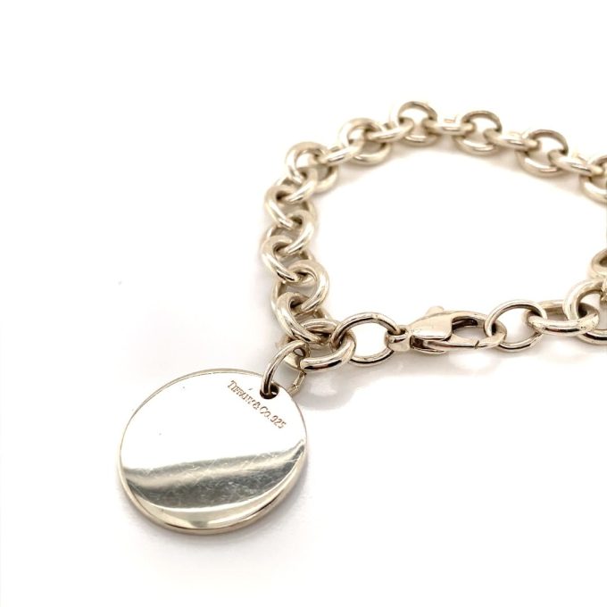 Tiffany & Co. Silver Disc Bracelet