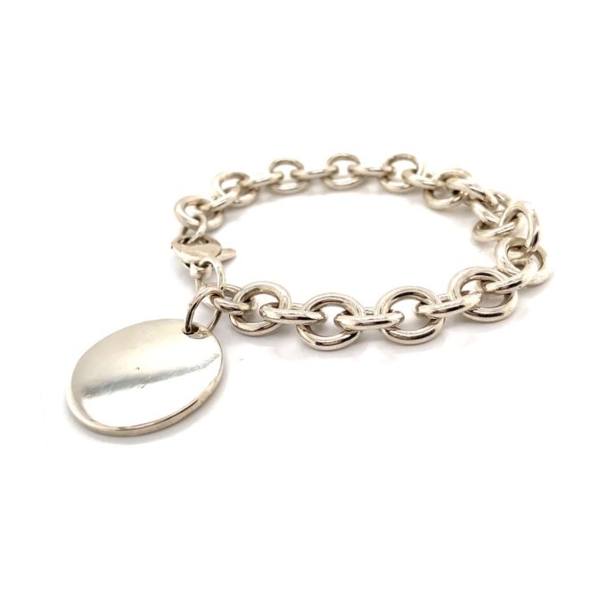 Tiffany & Co. Silver Disc Bracelet