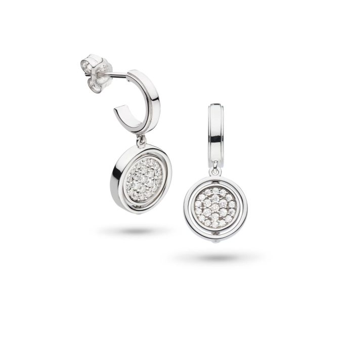 Kit Heath CZ Spinner Earrings