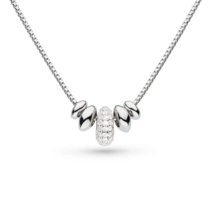 Kit Heath CZ Pebble Tumble Necklace
