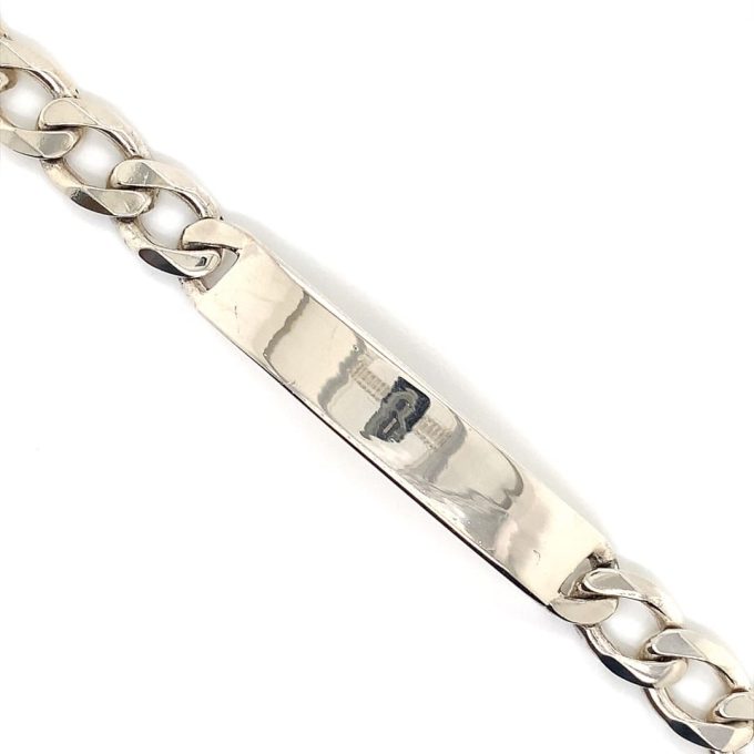 Sterling Silver Identity Bracelet