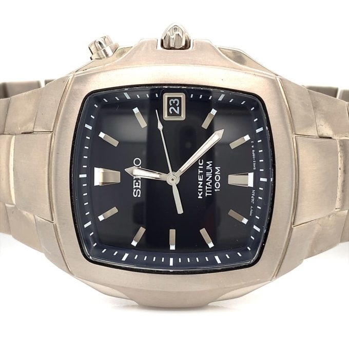 Seiko Kinetic Titanium Watch