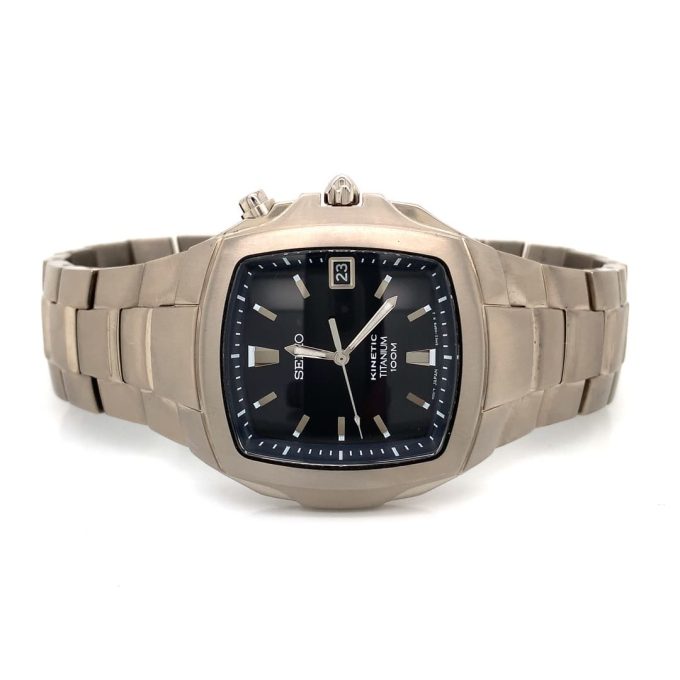 Seiko Kinetic Titanium Watch