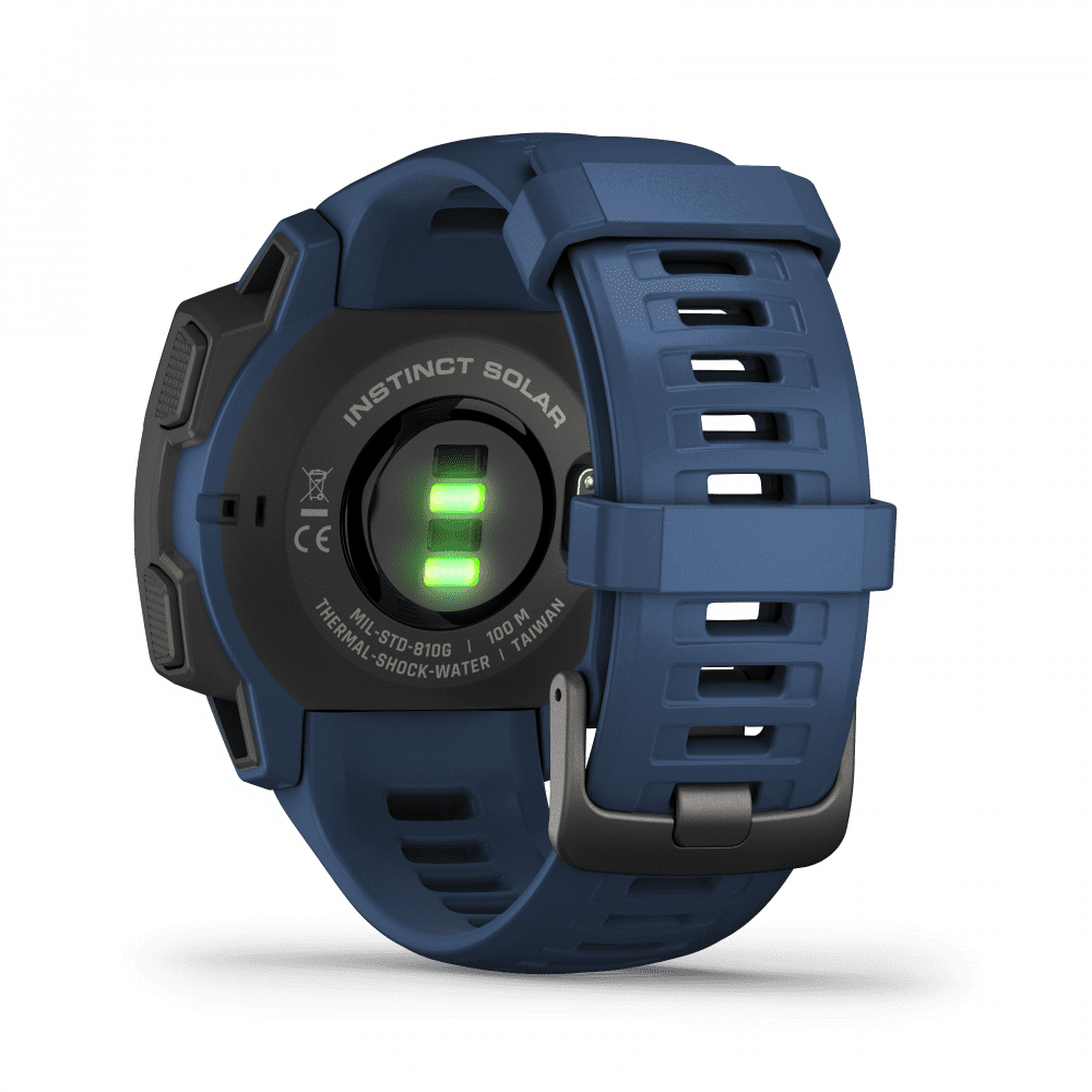 Garmin Instinct Solar GPS Tidal Blue Watch