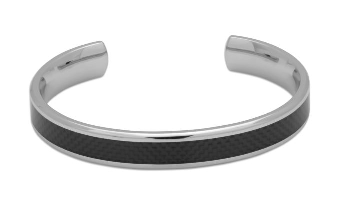 Unique Carbon Fibre Inlay Cuff