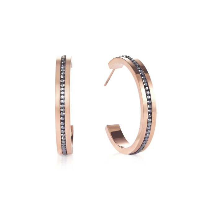 Coeur De Lion Hoop Earrings 0149/21-1225