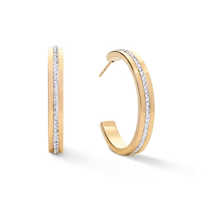 Coeur De Lion Hoop Earrings 0149/21-1816