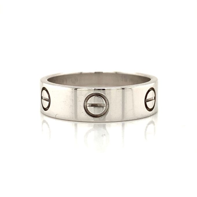 Cartier White Gold LOVE Ring