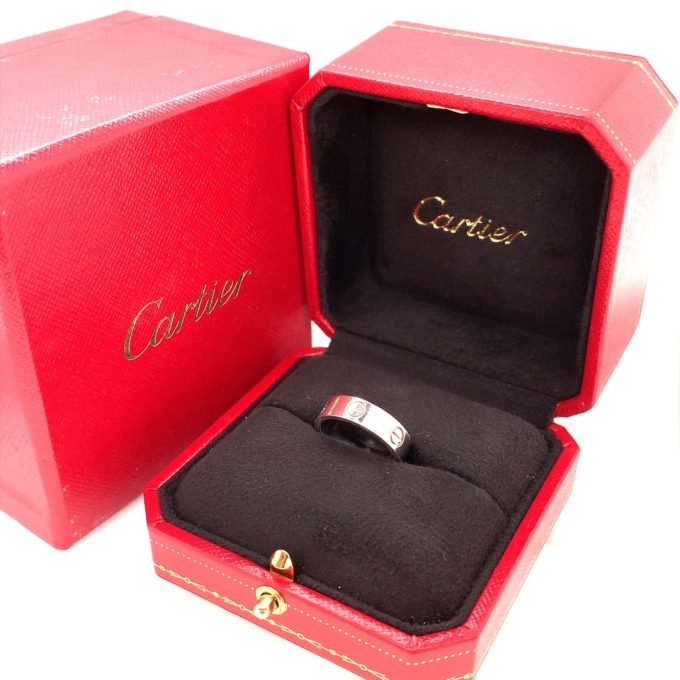 Cartier White Gold LOVE Ring