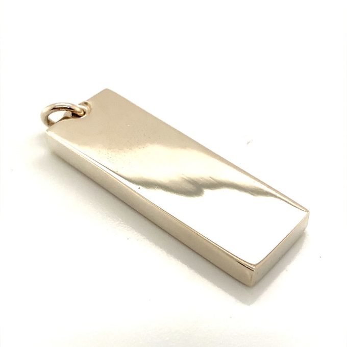 Sterling Silver Feature Hallmark Ingot