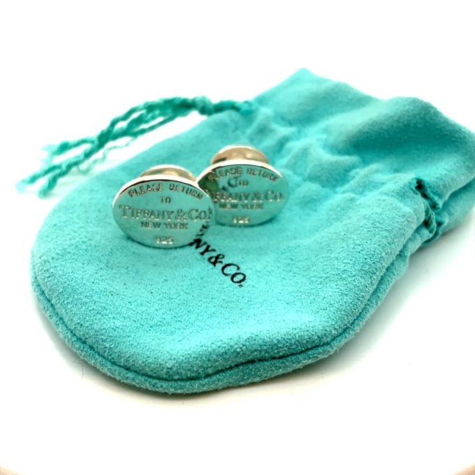 Tiffany & Co. Silver Cufflinks
