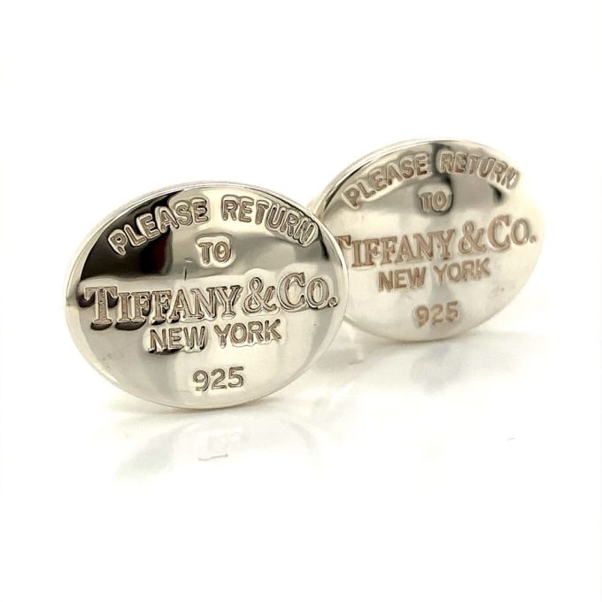 Tiffany & Co. Silver Cufflinks