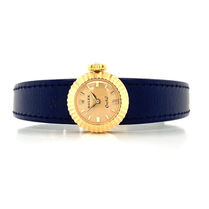 Ladies Rolex 18ct Gold Orchid Cameleon 1960's Watch