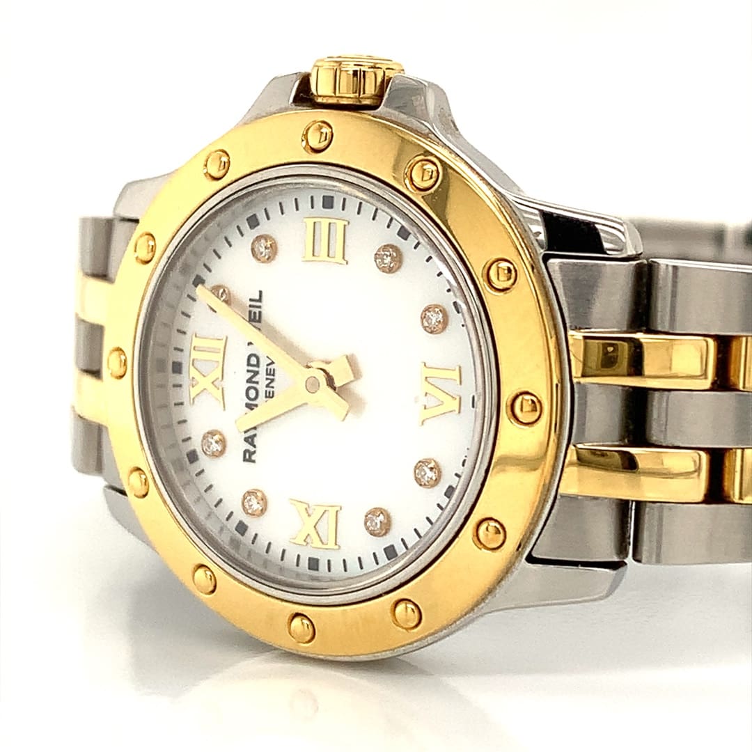 Raymond Weil Ladies Gold & Steel Tango Watch 5799-STP-00995