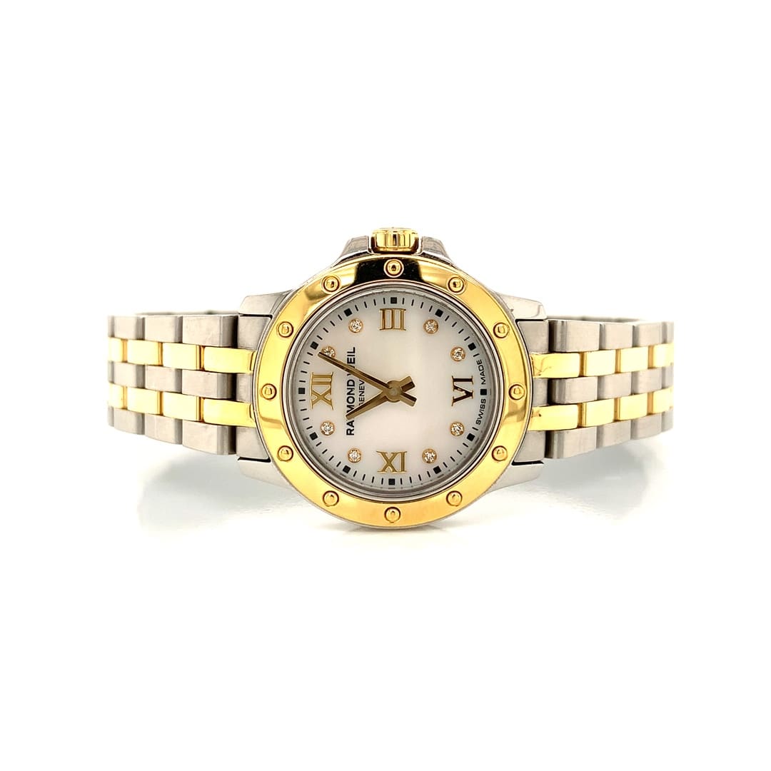 Raymond Weil Ladies Gold & Steel Tango Watch 5799-STP-00995