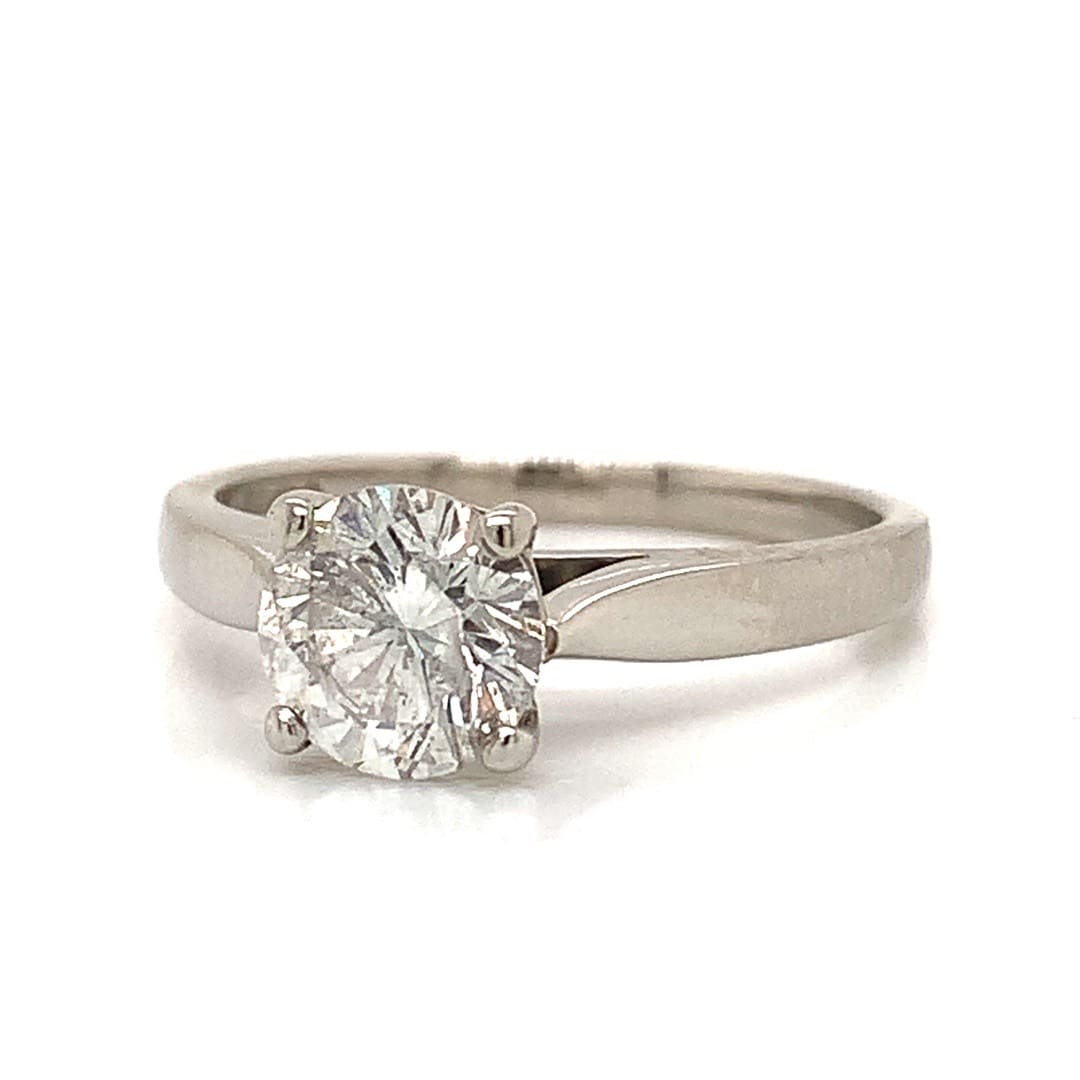 1.10ct Brilliant Cut Diamond Solitaire Ring