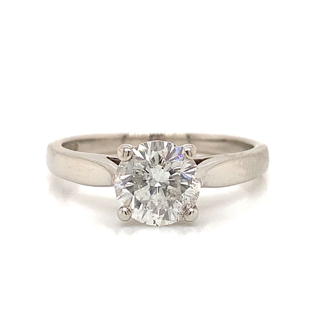 1.10ct Brilliant Cut Diamond Solitaire Ring