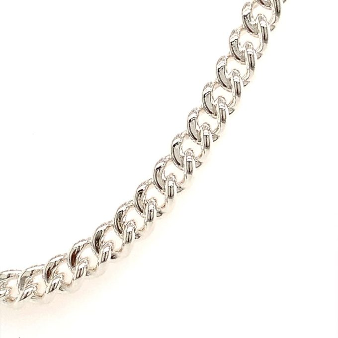 Sterling Silver Curb Chain - 22"