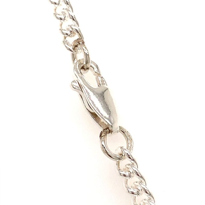 Sterling Silver Curb Chain - 22"