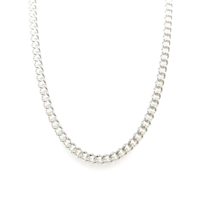 Sterling Silver Curb Chain - 22"