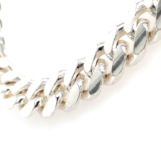 Sterling Silver Heavy Curb Chain - 20"