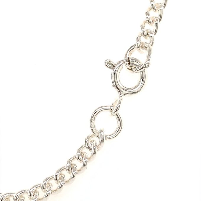 Sterling Silver Curb Chain - 22"