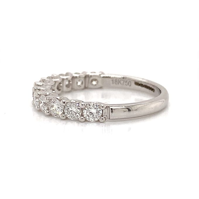 18ct White Gold1.00ct Diamond Eternity Ring