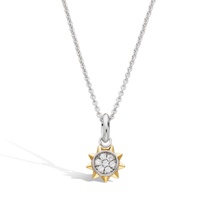 Kit Heath Small Sun Necklace