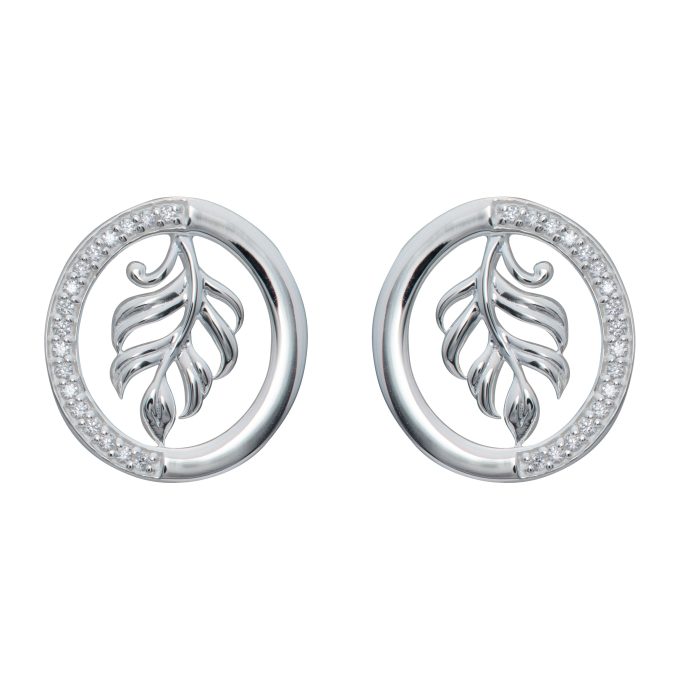 Unique Feather Drop Earrings