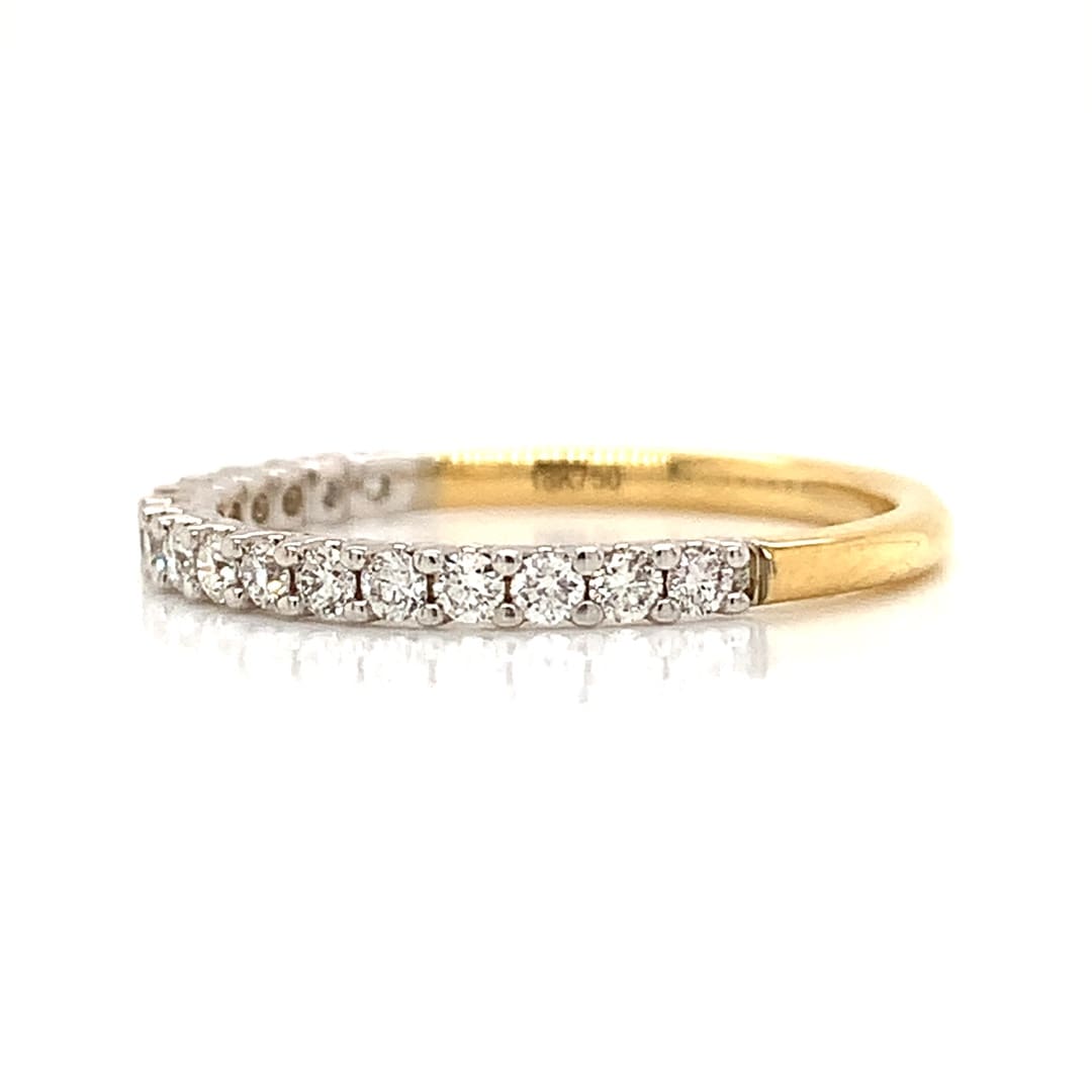 18ct Yellow Gold 0.33ct Diamond Eternity Ring