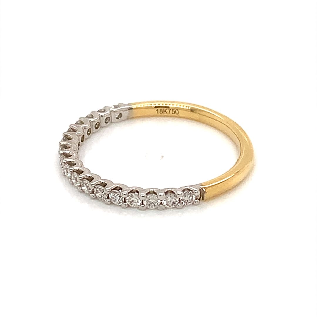 18ct Yellow Gold 0.33ct Diamond Eternity Ring