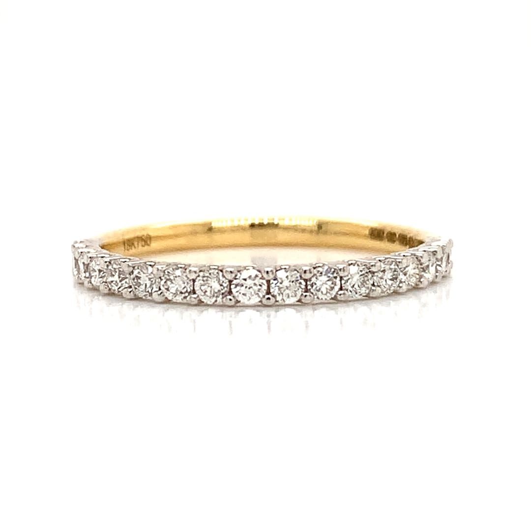 18ct Yellow Gold 0.33ct Diamond Eternity Ring