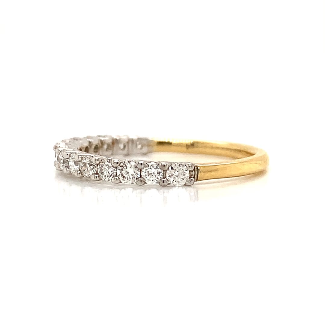 18ct Yellow Gold 0.50ct Diamond Eternity Ring