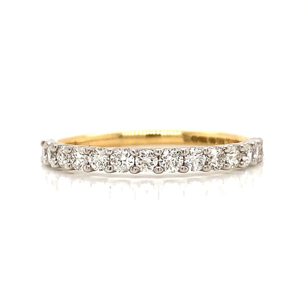 18ct Yellow Gold 0.50ct Diamond Eternity Ring