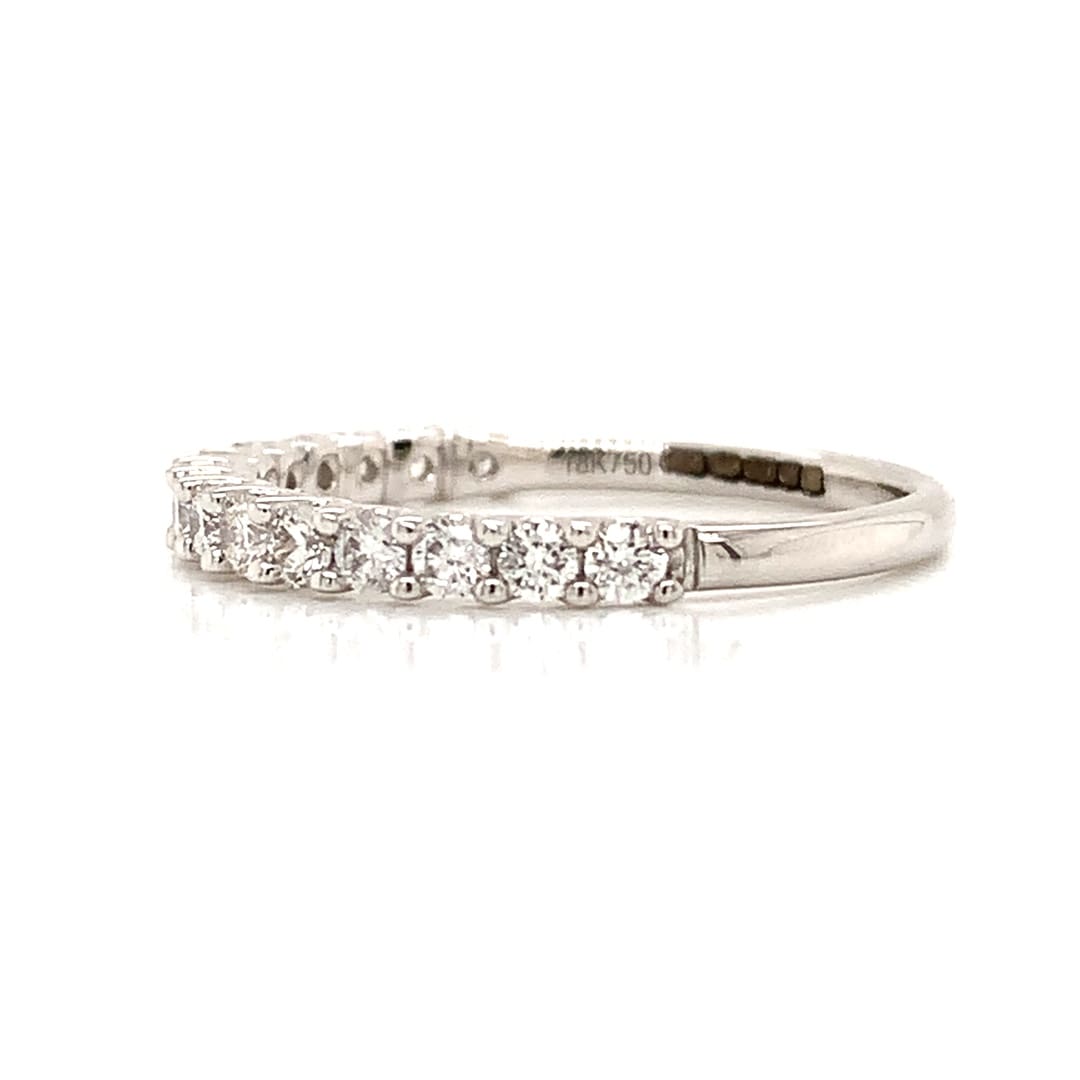 18ct White Gold 0.50ct Diamond Eternity Ring