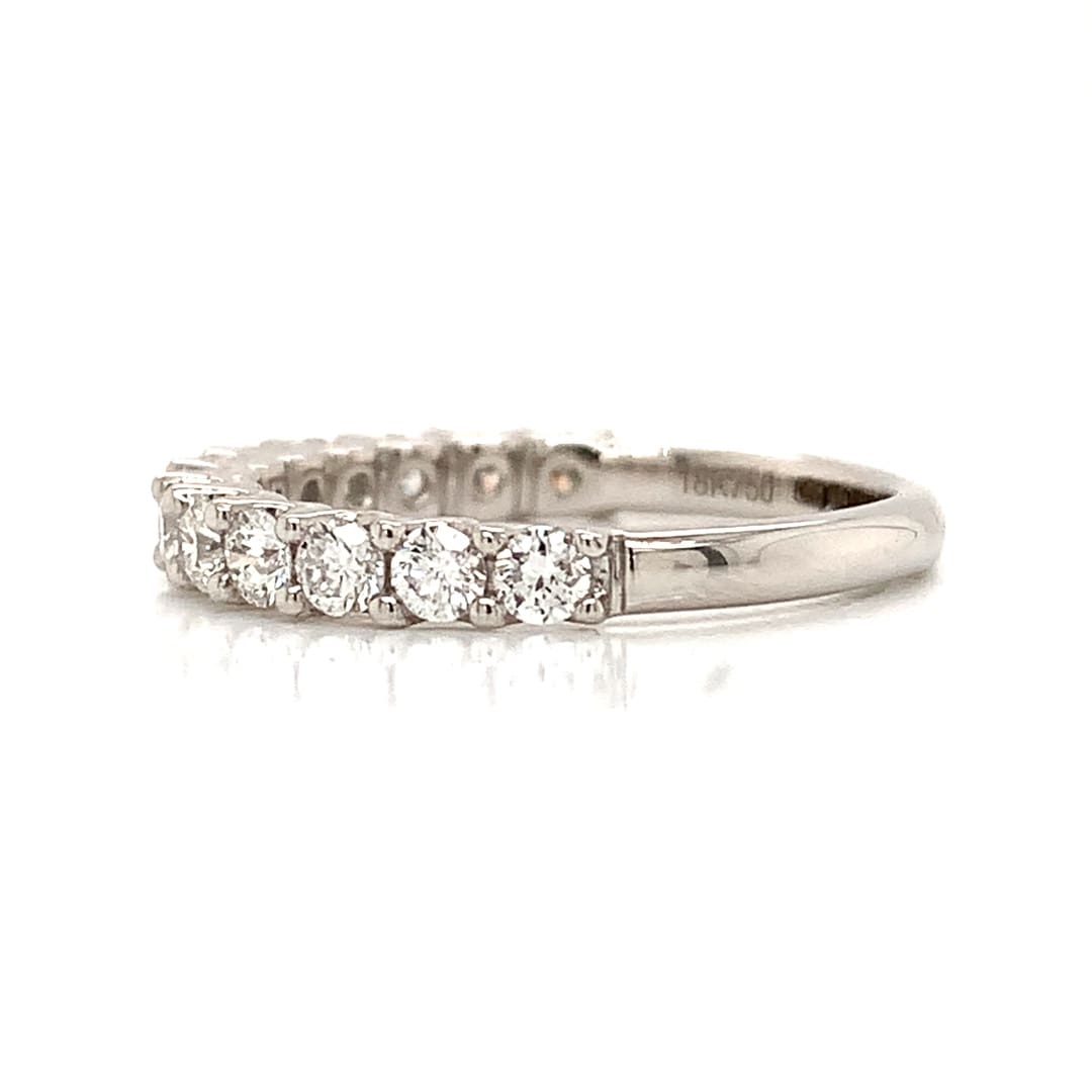 18ct White Gold 0.75ct Diamond Eternity Ring