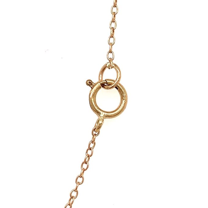 Period 9ct Rose Gold Trace Chain - 16 Inch