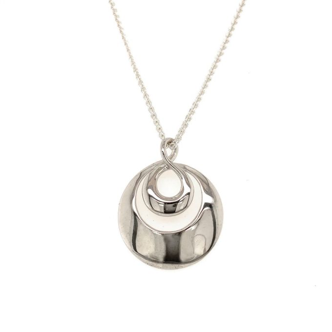 Silver Infinity Loop Necklace