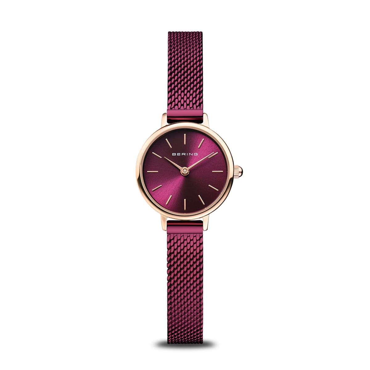 Bering Ladies Purple Lights Watch 11022-969