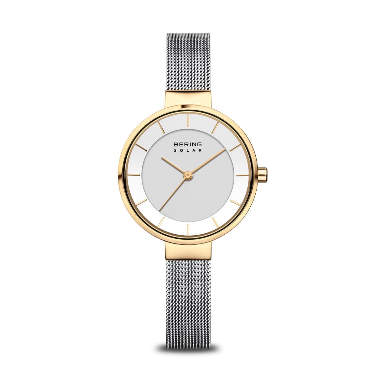 Bering Ladies Two Tone Solar Watch 14631-024