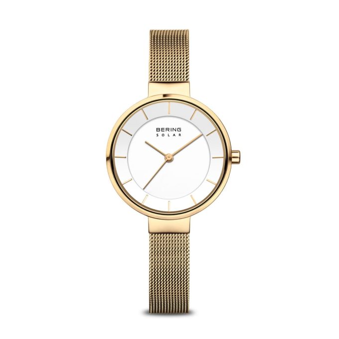 Bering Ladies Gold Solar Watch 14631-324