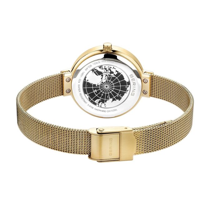 Bering Ladies Gold Solar Watch 14631-324