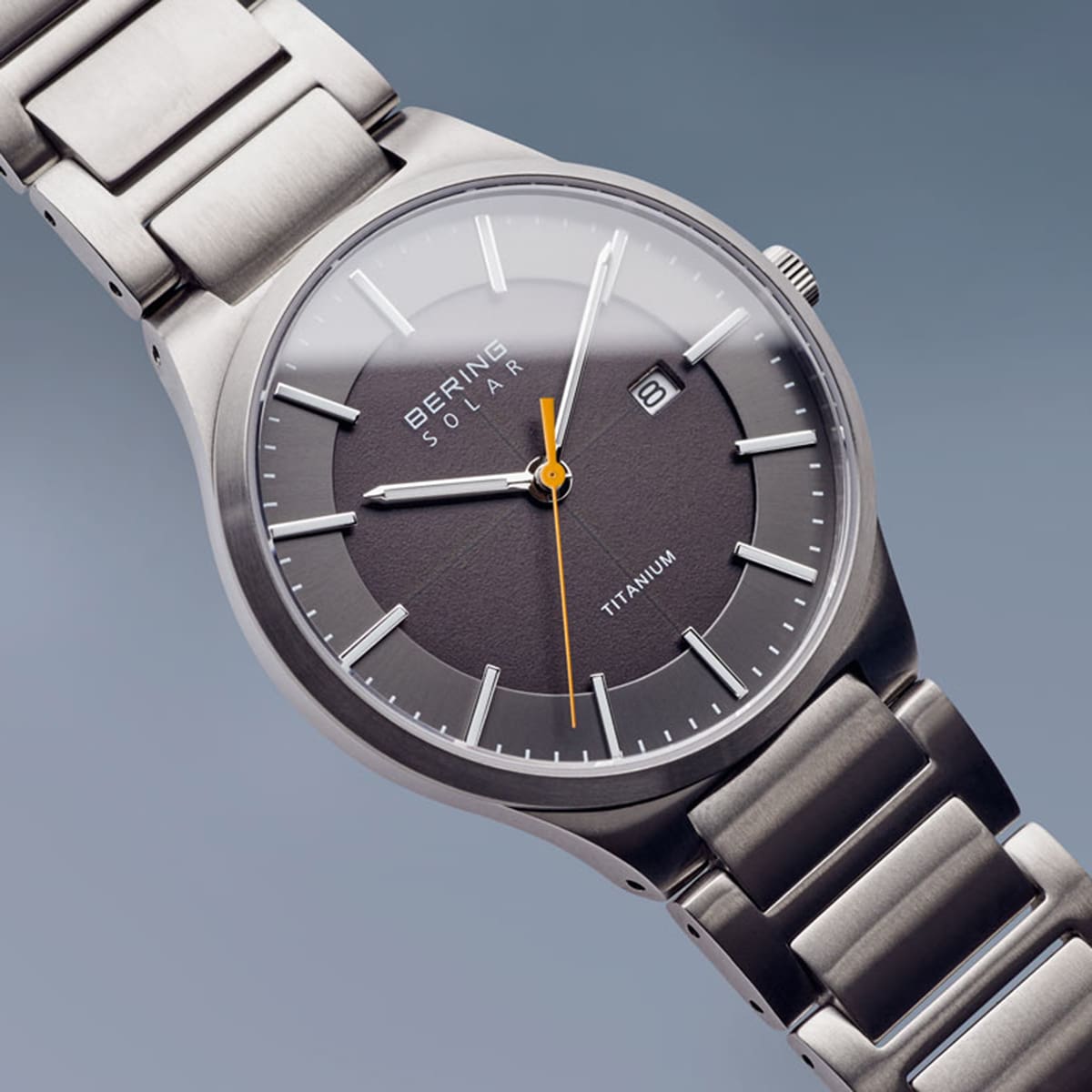 Bering Gents Solar Slim Titanium Watch 15239-779