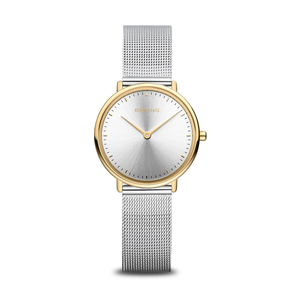 Bering Ladies Gold Steel Watch 15729-010